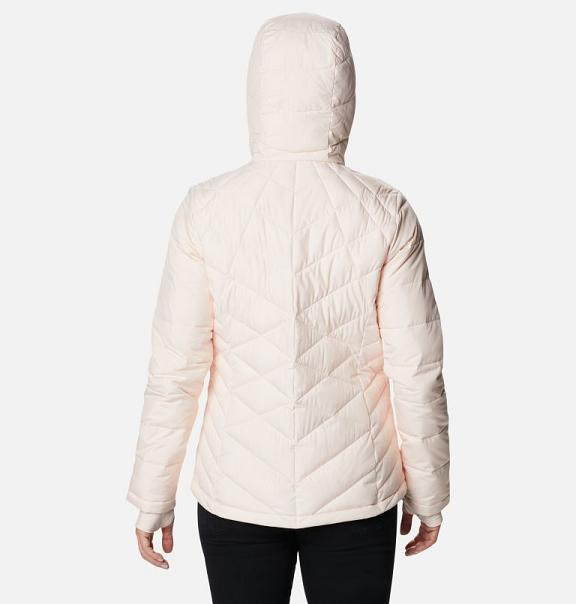 Columbia Heavenly Hooded Jacket White For Women's NZ87319 New Zealand